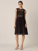 APART Cocktailkleid Kleid aus semitransparentem Georgette Produktbild-Vorschau 2