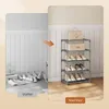 WOLTU Schuhregal schmal 5 Ebenen, Metall, für 10 Paar Produktbild-Vorschau 8