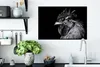 MuchoWow® MuchoWow® Gerahmtes Poster Hahn - Vogel - Schwarz Produktbild-Vorschau 3