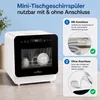KRONHERR TurboTop Compacta Tischgeschirrspüler Mini Produktbild-Vorschau 5
