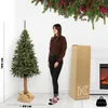 KADAX Choinka Na Pniu sztuczna 180 cm Świerk Naturalny Podgląd zdjęcia produktu 2
