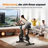 Heimtrainer für Zuhause, Fitnessbike mit LCD-Display bis Produktbild-Vorschau 5