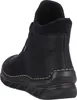 A rear view of a black boot. Podgląd zdjęcia produktu