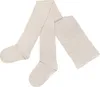 Damen Strumpfhose aus Baumwolle Glatt Unifarben Beige Produktbild-Vorschau 1