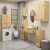 Badezimmer-Hängeschrank FIN Artisan Eiche 30 cm 1 Tür Produktbild-Vorschau 4