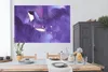 MuchoWow® Poster Tiere - Wal - Lila - Aquarell 180x120 cm - Produktbild-Vorschau 3