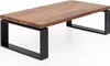 FineBuy Table basse en bois massif de Sheesham 115cm - Voir les images du produit 9