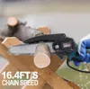 Akku-Kettensäge 3000W 4+6 Zoll Elektro Kettensägen Produktbild-Vorschau 6