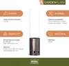 Fuoco da tavolo GARDENFLARE - colonna fuoco in acciaio inox Anteprima dell’immagine prodotto 2