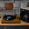 MzeliKing vinylový gramofon, retro gramofon, dřevěná stolní Náhled obrázku produktu 10