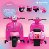 Elektrische Vespa-scooter voor kinderen, fuchsia (roze) Productafbeelding-voorbeeld 2