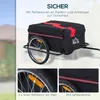 Prepravný vozík na bicykel 5664-0005R, čierny, 140 x 88 x Náhľad obrázku produktu 12