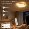 24W LED Deckenleuchte mit Nachtlicht 3200LM - 1800K Produktbild-Vorschau 7