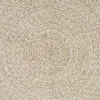 vidaXL Alfombra de área, color natural y blanco, 80 x 400 Vista previa de la imagen del producto 3