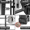 ALL Premium Reifenregal 180x110x40cm schwarz – stabiles Produktbild-Vorschau 2