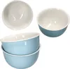 4er Set Nordic Blau Doppio Bowl-Schalen 450ml Müsli Salat Produktbild-Vorschau 2