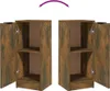 vidaXL Sideboard chêne fumé 30x30x70 cm bois composite Voir les images du produit 9