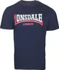 Herren T-Shirt normale Passform TWO TONE Navy XL Lonsdale Produktbild-Vorschau 2