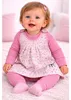 BONDI Baby Strampler Kleid Kombi "Blumenallover" 94024 | Produktbild-Vorschau 3