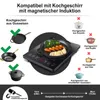 AMZCHEF Płyta indukcyjna, Pojedyncza płyta indukcyjna 2000W Podgląd zdjęcia produktu 5