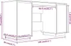 vidaXL Psací stůl bílý 140x50x75 cm Masivní borovicové Náhled obrázku produktu 8