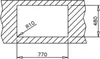 Teka UNIVERSE 50 T-XP 1C 1E MAX, Aufsatzwanne, Rechteckig, Produktbild-Vorschau 9
