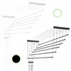 Two drying racks, one white and one black, are shown against a white background. Produktbild-Vorschau