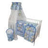 HAPPY 16 Teiliges Babybett Kinderbett und Bettwäsche Produktbild-Vorschau 2