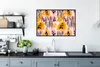 MuchoWow® MuchoWow® Gerahmtes Poster Orange - Rosa - Produktbild-Vorschau 3