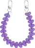 Telefonkabel 'Zauberkabel' Lila mit Funky Hearts Design, Produktbild-Vorschau 1