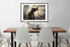 MuchoWow® MuchoWow® Gerahmtes Poster Elefant mit Person in Produktbild-Vorschau 3