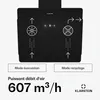 Klarstein Hotte Aspirante 60cm, Hottes de Cuisine Voir les images du produit 3