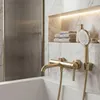 Bateria Wannowa Rea Rivo Brush Gold Podgląd zdjęcia produktu 5