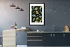 MuchoWow® Gerahmtes Poster Dino - Kinder - Schnittmuster - Produktbild-Vorschau 5