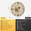 Samilito Moderne Wanduhr 60 cm – bewegliche Zahnräder, Produktbild-Vorschau 4