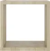 vidaXL Scaffali a cubo 2 pezzi rovere Sonoma 30x15x30 cm Anteprima dell’immagine prodotto 14