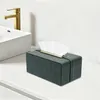 Contenitore per fazzoletti in pelle - Dispenser Anteprima dell’immagine prodotto 9