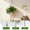 Bamworld Makramee Pflanzenampel – 2er Set 120cm Juteseil, Produktbild-Vorschau 4