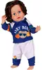 Zapf Creation 838204 - Tuta da jogging BABY born Navy 43cm Anteprima dell’immagine prodotto 7