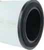 Close-up view of a cylindrical air filter with a black rim and foam seal. Produktbild-Vorschau