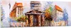 Bilder auf glas - Farbe Architektur Eiffle Turm - 90x30cm - Produktbild-Vorschau 1