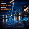 Kinder Scooter mit Handbremse, LED-Leuchträdern, Produktbild-Vorschau 5