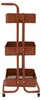 5Five Trolley - terracotta - 3 Schichten - 45 x 36 x 86 cm Produktbild-Vorschau 5