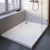 Schulte Duschwanne Adria 120x90 cm, Sanitäracryl Weiß, Set Produktbild-Vorschau 2