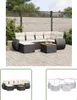 The Living Store 7-tlg. Garten-Sofagarnitur mit Kissen Produktbild-Vorschau 1
