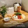 Creative Home Drewniana deska do krojenia okrągła| 40 x 30 Podgląd zdjęcia produktu 6
