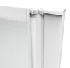 Badewannenaufsatz 125×143 cm, 3-tlg. Faltwand, Weiß, Produktbild-Vorschau 3