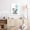Leinwand Bilder 40x60 cm - Kinder Ballon - Elefant - Produktbild-Vorschau 4