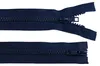 1 Reißverschluss 2-Wege 5mm 80 cm teilbar Autolock Doppelzipper marineblau Produktbild-Vorschau