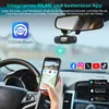 COOAU 4K Dashcam Auto 2.5K+ 1080P avant intérieur, caméra Voir les images du produit 8